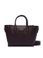 Emporio Armani Torebka EW002328 AF17799 Bordowy. Czerwone torebki klasyczne damskie Emporio Armani, bez wzorów, ze skóry, bez dodatków. Za 1,464.00 zł.