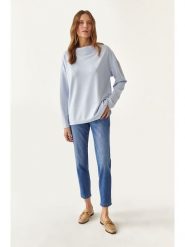 TATUUM Koszulka w kolorze błękitnym rozmiar: XL. Niebieskie bluzki damskie Tatuum, xl, bez wzorów, bez kołnierzyka. Za 113.95 zł.