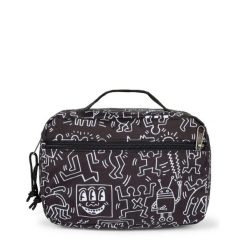 Torba do przechowywania Eastpak x Keith Haring Road. Czarne torebki klasyczne damskie Eastpak, bez wzorów, z materiału, bez dodatków. Za 190.00 zł.