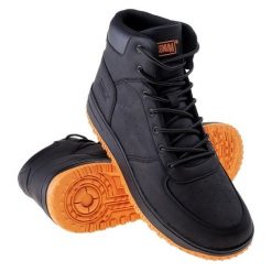 Buty Magnum Madson Ii 92800346482 czarne. Czarne buty sportowe na co dzień męskie z gumy, bez zapięcia. Za 234.31 zł.