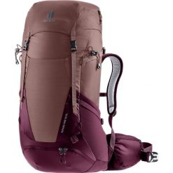 Plecak turystyczny damski Deuter Futura Pro 38 SL - ashrose/cassis. Czerwone plecaki damskie Deuter, bez wzorów, sportowe. Za 849.99 zł.
