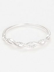 OR ÉCLAT Złoty pierścionek "Infini" rozmiar: 56. Szare pierścionki damskie Or Éclat, złote. Za 376.85 zł.