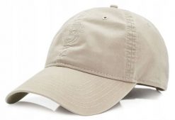 Letnia Czapka z Daszkiem (Bejsbolówka) - Pako Jeans - Jasny Beż. Brązowe czapki męskie Pako Jeans, na lato, bez wzorów, z bawełny. Za 75.00 zł.