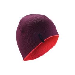 Czapka narciarska REVERSE. Fioletowe czapki męskie WED'ZE, na zimę, bez wzorów, z dzianiny. Za 11.99 zł.