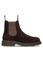 Gant Sztyblety 33653477 Brązowy ciemny. Brązowe sztyblety męskie Gant, ze skóry, bez zapięcia. Za 799.99 zł.