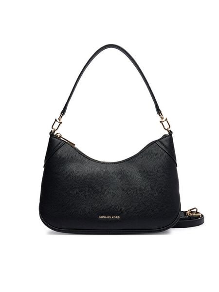 MICHAEL Michael Kors Torebka 32S6GJ6W8L Czarny. Czarne torebki klasyczne damskie MICHAEL Michael Kors, bez wzorów, ze skóry, bez dodatków. Za 666.99 zł.