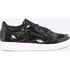 Reebok Classic - Buty Club C 85 Patent. Czarne buty sportowe na co dzień damskie Reebok Classic, bez wzorów, z materiału, reebok classic. W wyprzedaży za 139.90 zł.