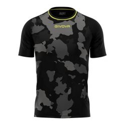 Givova Army Interlock koszulka S, szaro-zielona. Brązowe bluzki damskie Givova, s, bez wzorów, bez kołnierzyka. Za 179.99 zł.