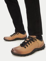 Lasocki Półbuty CEO-MESSI-06 MI25 Brązowy. Brązowe półbuty męskie Lasocki, z nubiku, bez zapięcia. Za 249.99 zł.