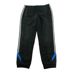 Spodnie dresowe męskie 3 bandes Podszewka siatkowa. Czarne spodnie sportowe męskie Adidas, z dresówki. Za 124.96 zł.