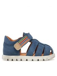 Froddo Sandały Keko G3150287-10 M Niebieski. Niebieskie sandały chłopięce Froddo, ze skóry, bez zapięcia. Za 209.99 zł.