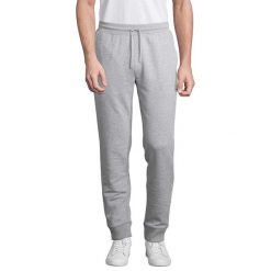 Męskie Spodnie Do Biegania Jet Melange. Szare spodnie sportowe męskie SOL'S. Za 177.99 zł.