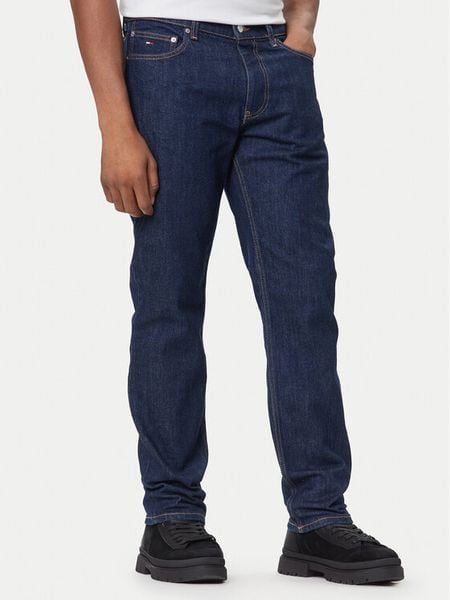 Tommy Jeans Jeansy Ryan DM0DM22187 Granatowy Slim Fit. Niebieskie jeansy męskie Tommy Jeans. Za 388.99 zł.
