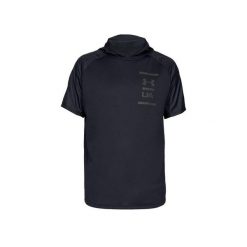 T-shirt Under Armour MK1 TERRY. Czarne t-shirty męskie Under Armour, s, bez wzorów, z materiału, bez kołnierzyka. Za 258.85 zł.