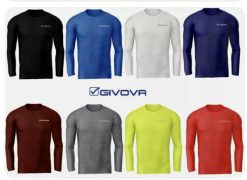 Givova Corpus 3 Maglia Intima Elastico - Koszulka funkcjonalna. Czarne topy sportowe damskie Givova, xs, bez wzorów, z elastanu, bez ramiączek. Za 137.99 zł.