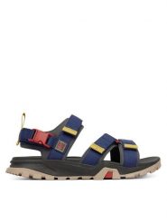 Timberland Sandały TB0A6DXTEAF1 Granatowy. Niebieskie sandały męskie Timberland, z materiału, bez zapięcia. Za 479.99 zł.