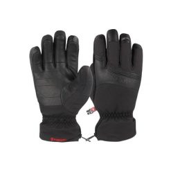Rękawiczki narciarskie i snowboardowe męskie KINETIXX Brian Glove GTX black. Czarne rękawiczki męskie KINETIXX, na zimę, bez wzorów. W wyprzedaży za 390.00 zł.
