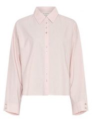 MOSS COPENHAGEN Koszula w kolorze jasnoróżowym rozmiar: M/L. Różowe koszule damskie MOSS COPENHAGEN, l, bez wzorów, bez kołnierzyka, bez ramiączek. Za 184.95 zł.