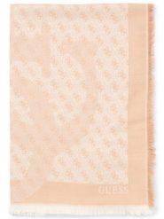 GUESS Damski tkany szalik Kobiety brązowy wzorzysty, ONE SIZE. Brązowe szaliki i kominy damskie Guess, z aplikacjami, z tkaniny. Za 229.95 zł.