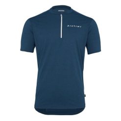 Koszulka z zamkiem błyskamicznym 1/4 Silvini Naturno. Szare t-shirty sportowe męskie Silvini, m, z materiału, bez ramiączek, do biegania. Za 221.00 zł.