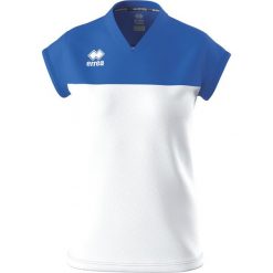 Koszulka damska Errea Bessy. Białe t-shirty damskie ERREA, bez wzorów, z poliesteru, bez kołnierzyka. W wyprzedaży za 165.50 zł.
