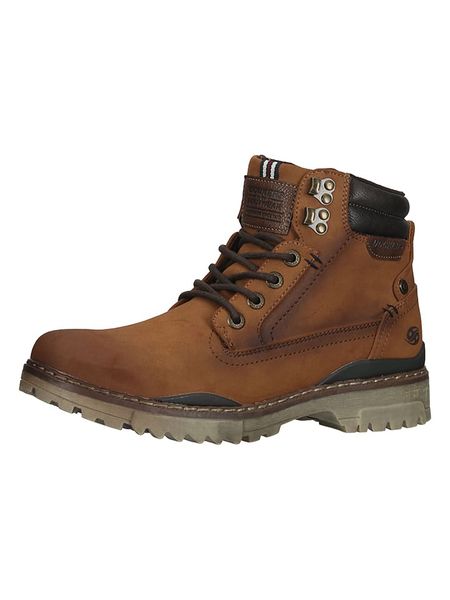 Dockers by Gerli Botki w kolorze jasnobrązowym rozmiar: 42. Brązowe buty zimowe męskie Dockers by Gerli, bez zapięcia. Za 204.95 zł.