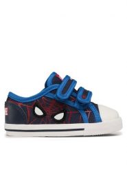 Geox Tenisówki SPIDER-MAN B Kilwi B. A B35A7A 01054 C0735 M Granatowy. Niebieskie buty sportowe chłopięce Geox, bez wzorów, z materiału, bez zapięcia. Za 199.99 zł.
