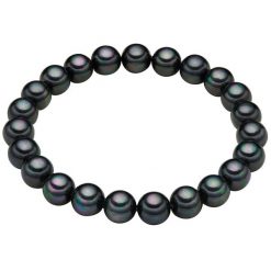 Lulu & Jane Bransoletka Sztuczna perła Antracytowy Bransoletki 1 ct Damski. Szare bransoletki damskie Lulu & Jane, sztuczne. Za 79.99 zł.