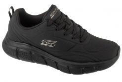 Buty sportowe Sneakersy męskie, Bobs B Flex - Arctic Edge. Czarne buty sportowe na co dzień męskie Skechers, z materiału, bez zapięcia, trekkingowe. Za 301.00 zł.