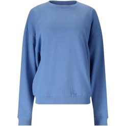 Bluza damska Athlecia Crecy. Niebieskie bluzy bez kaptura damskie Athlecia, z materiału. Za 197.50 zł.