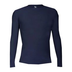 Koszulka z długim rękawem Pro Compression Adults Men Round Neck Undershirt. Czerwone bluzki sportowe damskie BADGER SPORT, s, bez wzorów, z elastanu, bez ramiączek. Za 172.58 zł.