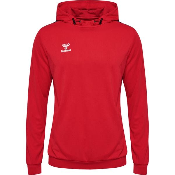 Poliestrowa bluza z kapturem Hummel Authentic. Czerwone bluzy sportowe męskie HUMMEL. Za 254.00 zł.