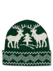 Only&Sons Czapka - ONSXmas Mężczyźni zielony|biały, ONE SIZE. Białe czapki męskie Only&Sons, bez wzorów, z dzianiny. Za 34.95 zł.