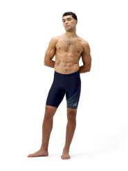 Speedo Kąpielówki "Medley Logo" w kolorze granatowym rozmiar: 4. Niebieskie kąpielówki męskie Speedo, bez wzorów. Za 129.45 zł.