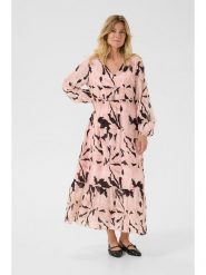 Cream Sukienka w kolorze jasnoróżowym rozmiar: 34. Różowe sukienki damskie Cream, bez wzorów, bez kołnierzyka, bez ramiączek, maxi. Za 195.99 zł.