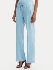 Juicy Couture Spodnie dresowe Tina JCWBJ126327 Błękitny Straight Leg. Niebieskie spodnie dresowe damskie Juicy Couture, l, bez wzorów, z dresówki. Za 399.99 zł.
