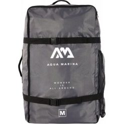 Plecak na kajaki Aqua Marina dwuosobowe/trzyosobowe i canoe. Szare plecaki damskie Aqua Marina, bez wzorów, marine. Za 159.99 zł.
