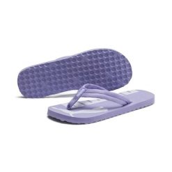 Klapki Puma Epic Flip V2 unisex. Białe klapki damskie Puma, bez wzorów, z materiału, bez obcasa. Za 92.40 zł.