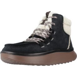 HEY DUDE WENDY PEAK APRES SUEDE COZSTIT Czarny. Czarne obuwie trekkingowe damskie PRO BRANDS. Za 489.15 zł.