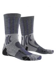 X-Bionic Skarpety trekkingowe "Ultra" w kolorze szarym rozmiar: 45-47. Szare skarpetki męskie X BIONIC, bez wzorów. Za 52.55 zł.