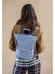 Fritzi aus Preußen Plecak "Brigitte" w kolorze błękitnym - 50 x 34 x 18 cm rozmiar: onesize. Niebieskie plecaki damskie Fritzi aus Preußen, bez wzorów, z materiału. Za 179.64 zł.