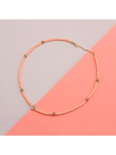 Heliophilia Naszyjnik z elementami ozdobnymi - dł. 40 cm rozmiar: onesize. Żółte naszyjniki damskie Heliophilia, metalowe. Za 51.95 zł.