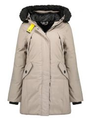 Canadian Peak Parka "Cheri" w kolorze beżowym rozmiar: XL. Brązowe parki damskie Canadian Peak, xl, bez wzorów. Za 219.60 zł.