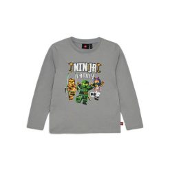 Koszulka z Długim Rękawem Dziecięca LEGO NINJAGO Tano 203 Szara. Szare koszulki dziewczęce LEGO, bez wzorów, z bawełny, bez ramiączek. Za 59.99 zł.