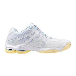 Damskie buty halowe Mizuno Wave Voltage. Białe obuwie do biegania damskie Mizuno, mizuno wave. Za 415.25 zł.
