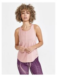 Craft Top sportowy "Core Charge" w kolorze jasnoróżowym rozmiar: S. Różowe topy damskie Craft, s, bez wzorów, z materiału, bez kołnierzyka. Za 43.99 zł.