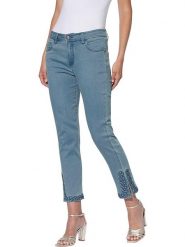 Heine Dżinsy - Slim fit - w kolorze błękitnym rozmiar: 50. Niebieskie jeansy damskie Heine. Za 92.21 zł.