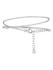 DI GIORGIO Srebrna bransoletka z elementem ozdobnym rozmiar: onesize. Szare bransoletki damskie DI GIORGIO, srebrne. Za 86.99 zł.