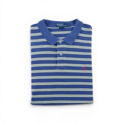 Second life - Polo Ralph Lauren koszulka męska z krótkim rękawem - Jak nowy. Fioletowe koszulki polo męskie Ralph Lauren, l, bez wzorów, z materiału, bez ramiączek. Za 127.76 zł.