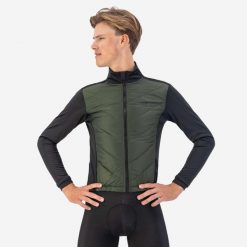 Bluza Rogelli Wadded II. Czarne bluzy sportowe męskie Rogelli, na zimę, bez wzorów, z gumy, sportowe, bez kołnierzyka, bez ramiączek. Za 410.00 zł.